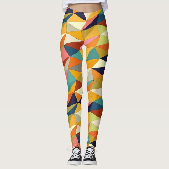 colored tangle... leggings (Front)