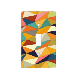 colored tangle light switch cover