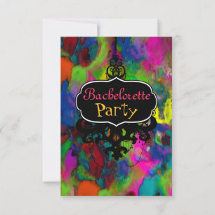 Colored Thoughts ~  Invitations / RSVP
