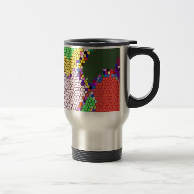 Colored Tile Travel Mug (Right)