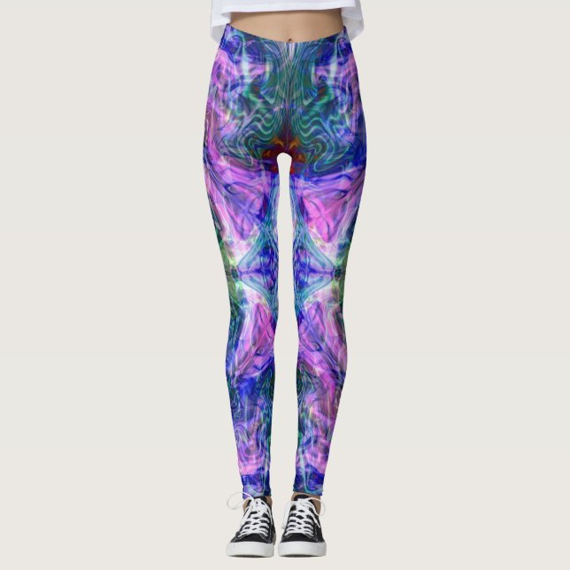 Colored Vapors 2 Leggings (Front)