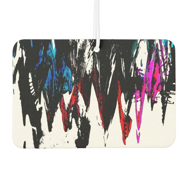 Colored waves air freshener (Front)