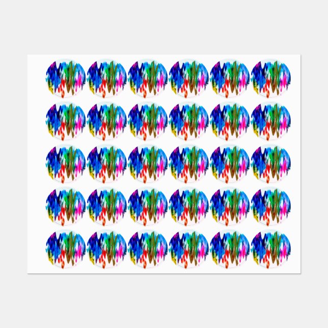 Colored waves labels (Sheet)