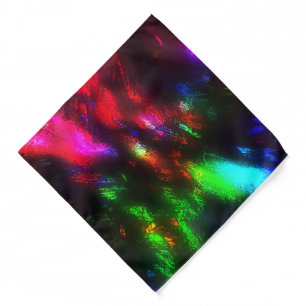 Colored with roughness overshadowed by black color bandana