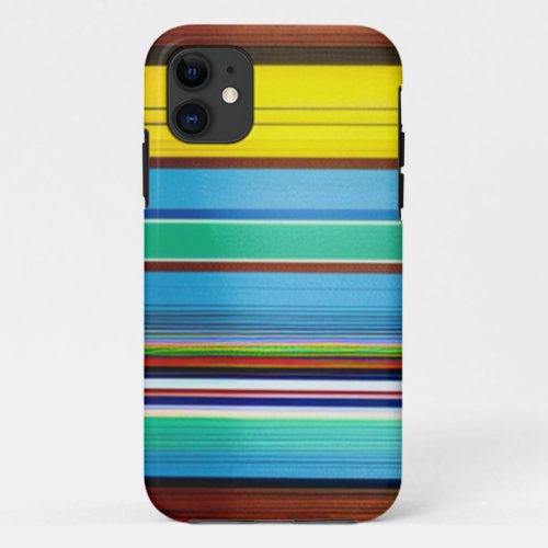 Colored Wood iPhone 11 Case