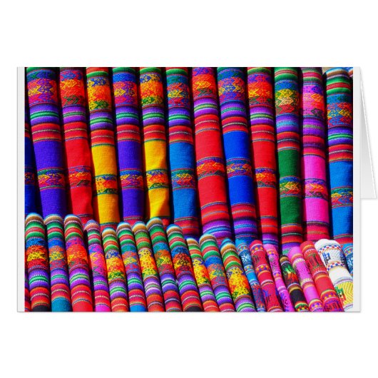 Colored Woven Cloth Cards (Front Horizontal)