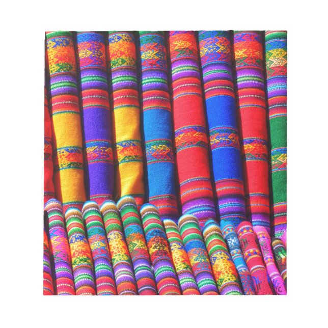 Colored Woven Cloth Notepad (Front)