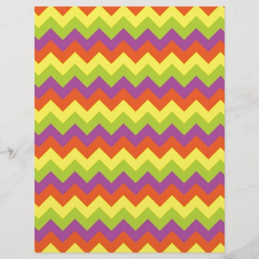 Colored zig zags (Front)