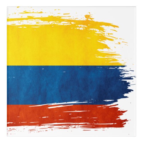 Colores de Colombia Acrylic Print