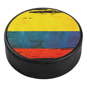 Colores de Colombia Hockey Puck