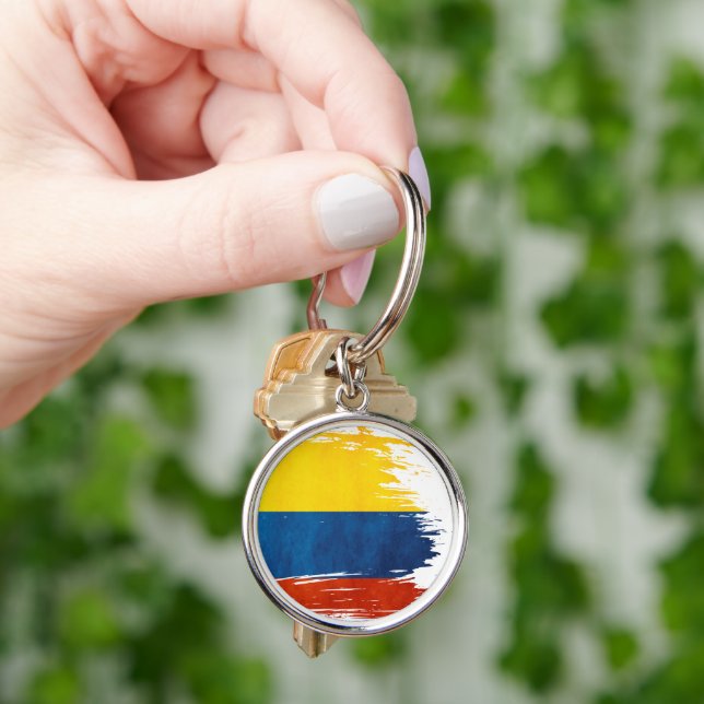 Colores de Colombia Keychain (Hand)