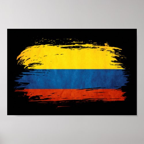 Colores de Colombia Poster