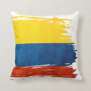 Colores de Colombia Throw Pillow