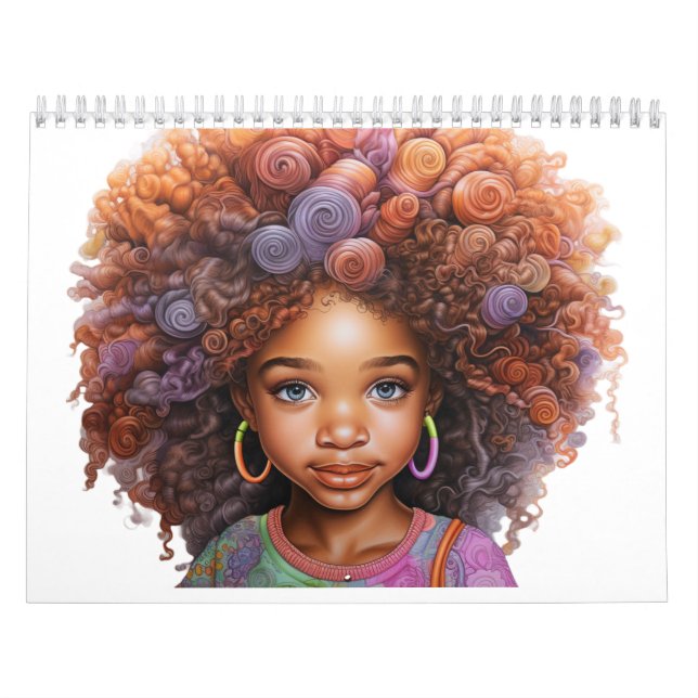 Colorful 12 months calendar (Cover)