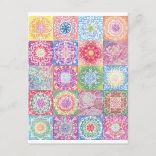 colorful 1 postcard (Front)