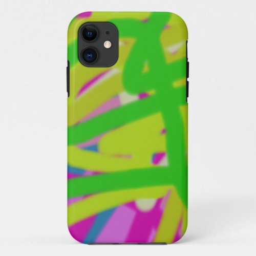 colorful 3748 abstract art iPhone 11 case
