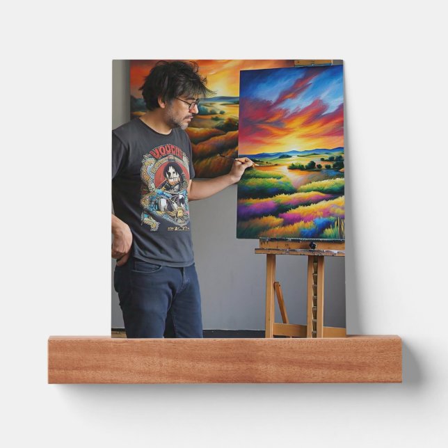 Colorful 3D Design Picture Ledges (Front)