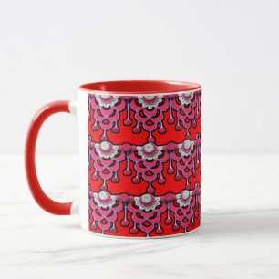 Colorful 3D Digital Art Combo Mug