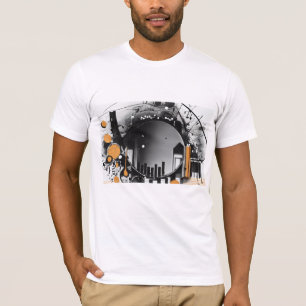 Colorful 3D Digital Art T-Shirt Perfect Fit by I
