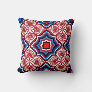 Colorful 3D Digital Art Throw Pillow 16x16 Perfe