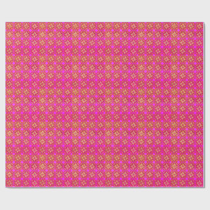 Colorful 3D Digital Design Matte Wrapping Paper – 