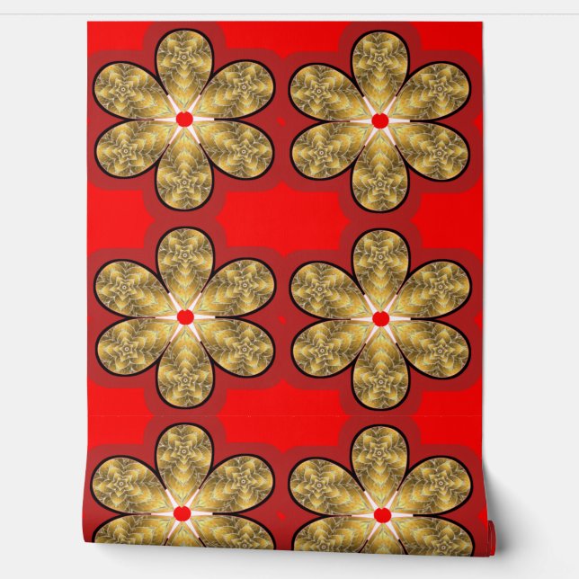 Colorful 3D Digital Peel and Stick Wallpaper – Tex (Unrolling)