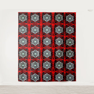 Colorful 3D Digital Tapestry – Extra-Large 88"x104