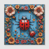 Colorful 3d ladybug (Front)