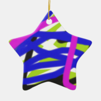 colorful 4834 abstract art ceramic ornament