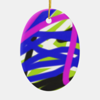 colorful 4834 abstract art ceramic ornament