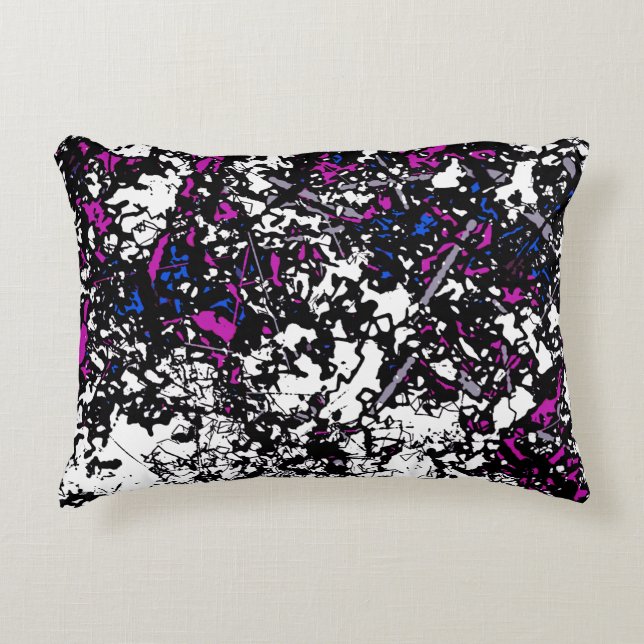 Colorful 6000 by Kristalin Davis Accent Pillow (Front)