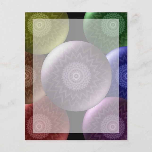 Colorful 7 Chakra Flyer (Front)