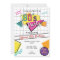 Colorful 80's Party Invitation