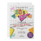Colorful 80's Party Invitation