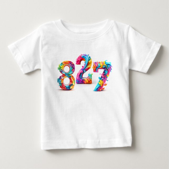 Colorful 827 baby T-Shirt (Front)