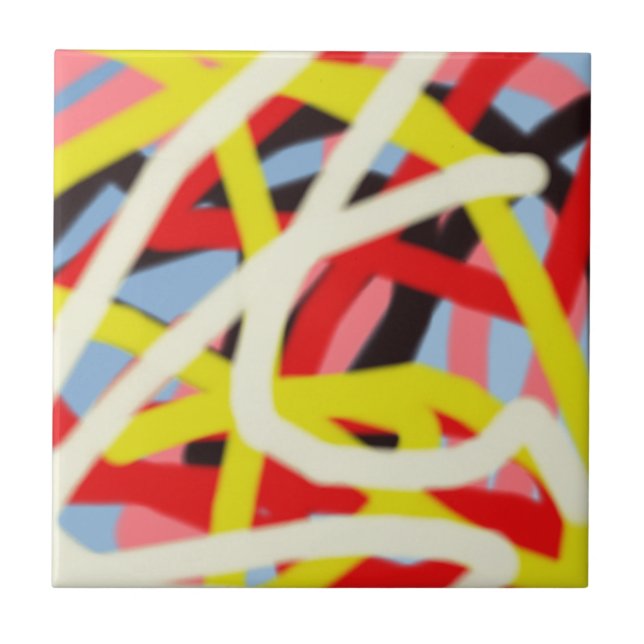 colorful 8773 abstract art ceramic tile (Front)