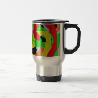 colorful 8886 abstract art travel mug