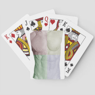 Colorful Abs Poker Cards