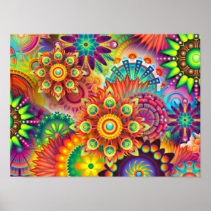 Colorful Abstract 8. Poster