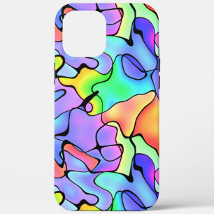 Colorful abstract and bright colors iPhone 12 pro max case