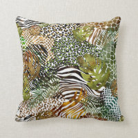 Colorful abstract animal jungle