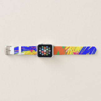 Colorful Abstract Apple Watch Band
