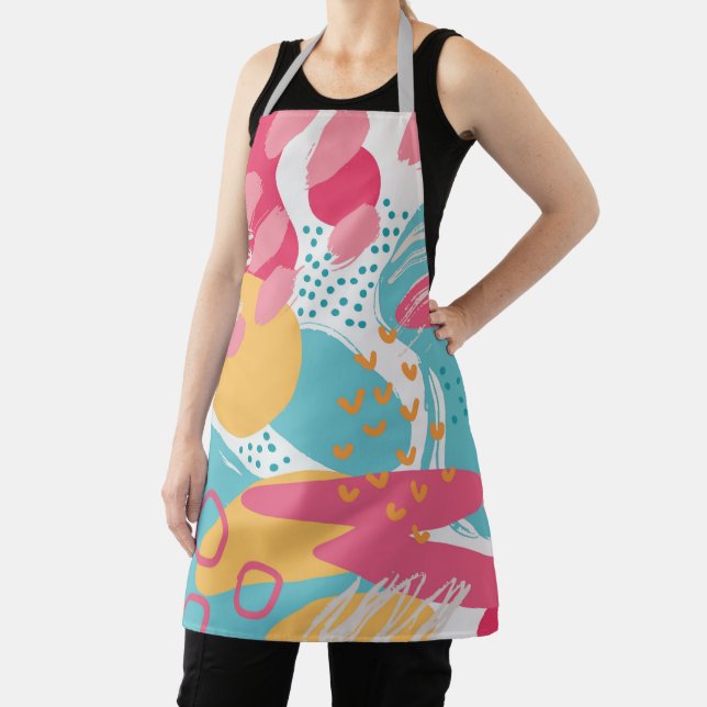 Colorful Abstract Apron (Insitu)