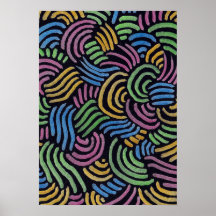 colorful abstract arches