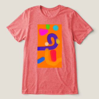 Colorful Abstract Art 10 Tri-Blend Shirt