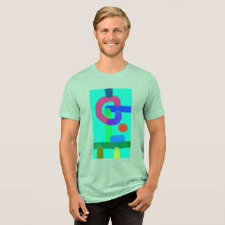 Colorful Abstract Art 13 Tri-Blend Shirt