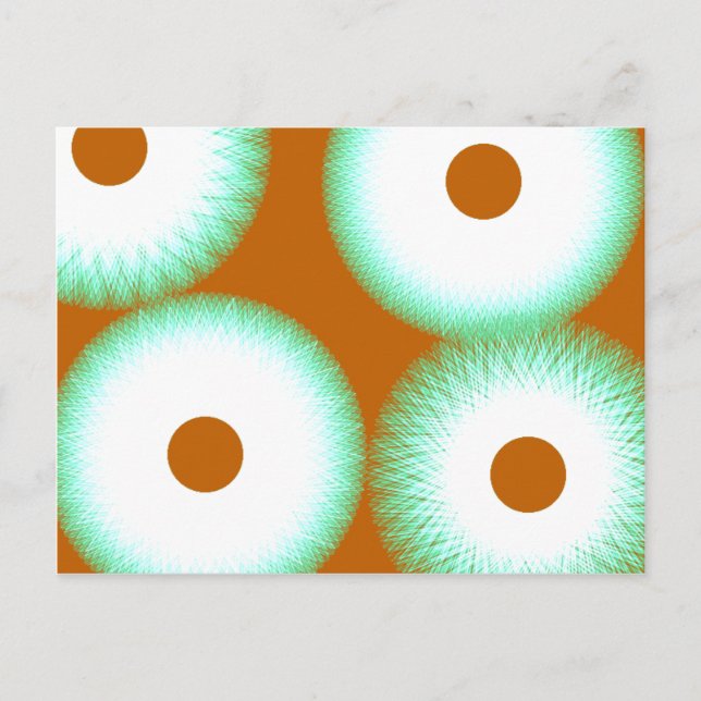 colorful abstract art 57 postcard (Front)