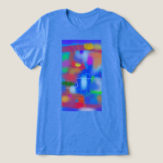Colorful Abstract Art 6 Tri-Blend Shirt