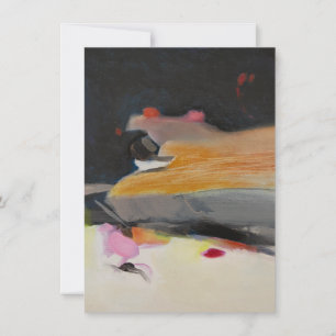 Colorful Abstract Art - by Maura Reed Note Card