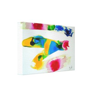 Colorful Abstract Art Canvas Print